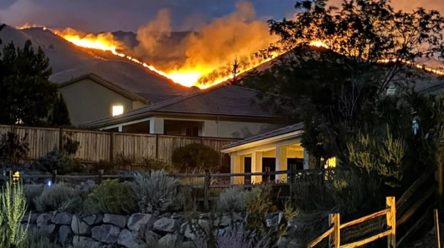 Nevada'daki yangın felaketi! 61 bin dönüm kül oldu, 87 bin kişi tahliye edildi