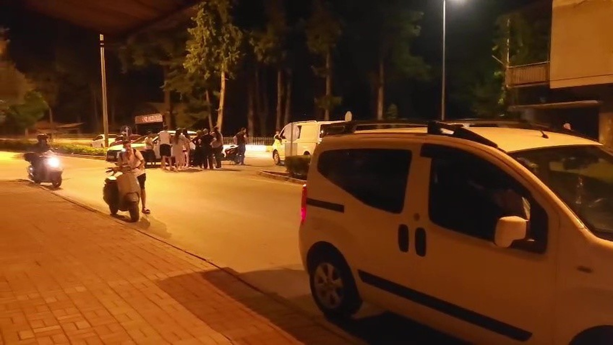 Manavgat'ta Motosiklet Kazası