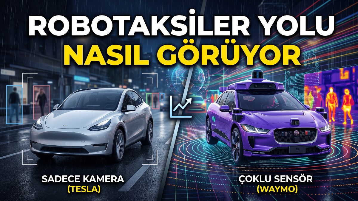 Robotaksilerin Algılama Teknolojileri