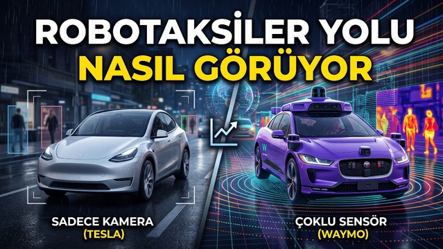 Robotaksilerin Algılama Teknolojileri