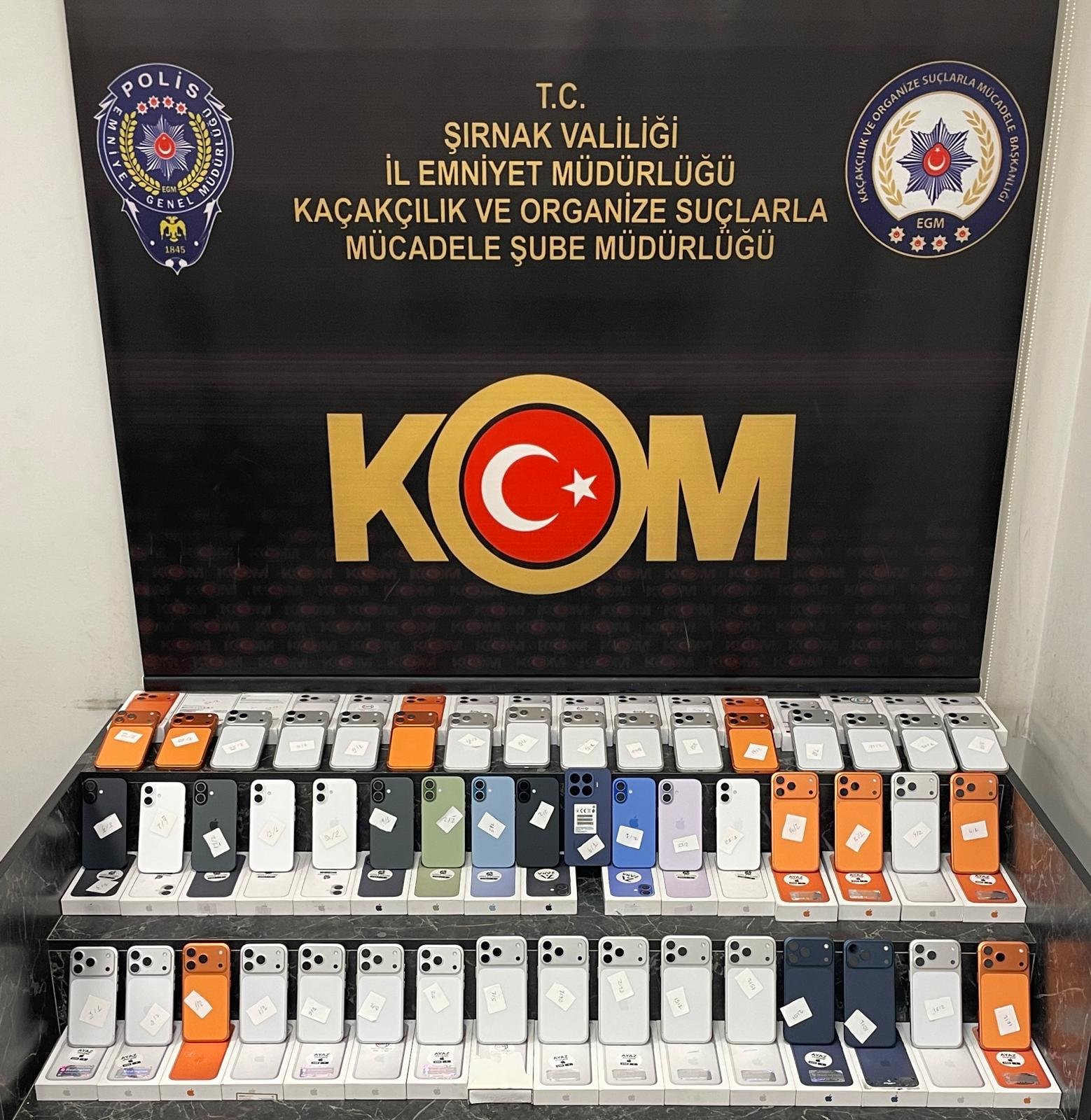 Şırnak'ta 127 Adrese Kaçakçılık Operasyonu
