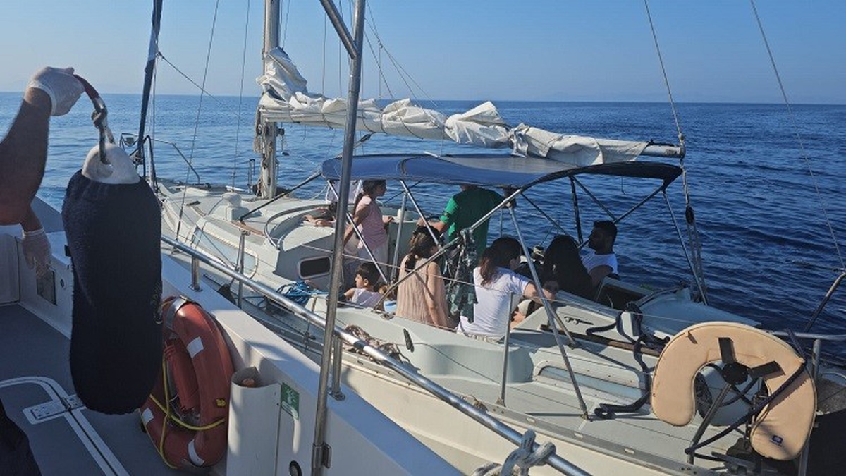 Didim'de Yelkenli Tekne Operasyonu