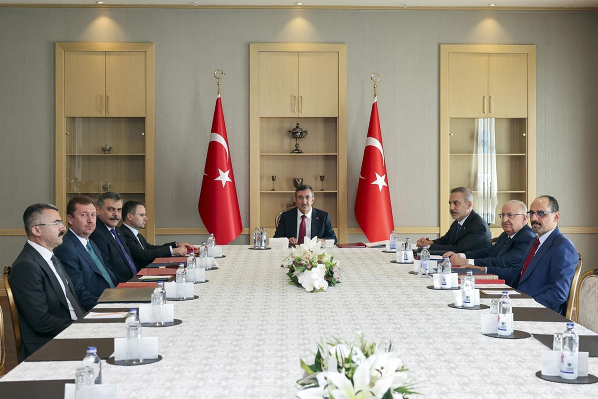 Terörsüz Türkiye süreci kapsamında oluşturulan Takip ve Değerlendirme Kurulu'nun ilk toplantısı sona erdi