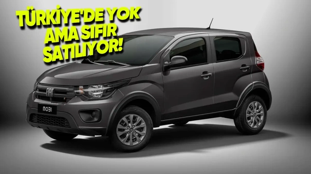 Gizli Fiat: Türkiye'de Satışta Olmayan Mobi