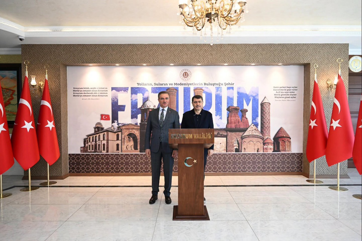 Vasip Şahin'den Erzurum Ziyareti