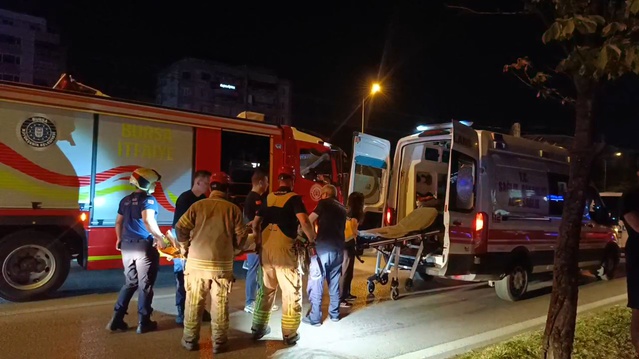 Bursa'da Takla Atan Araçta 5 Yaralı