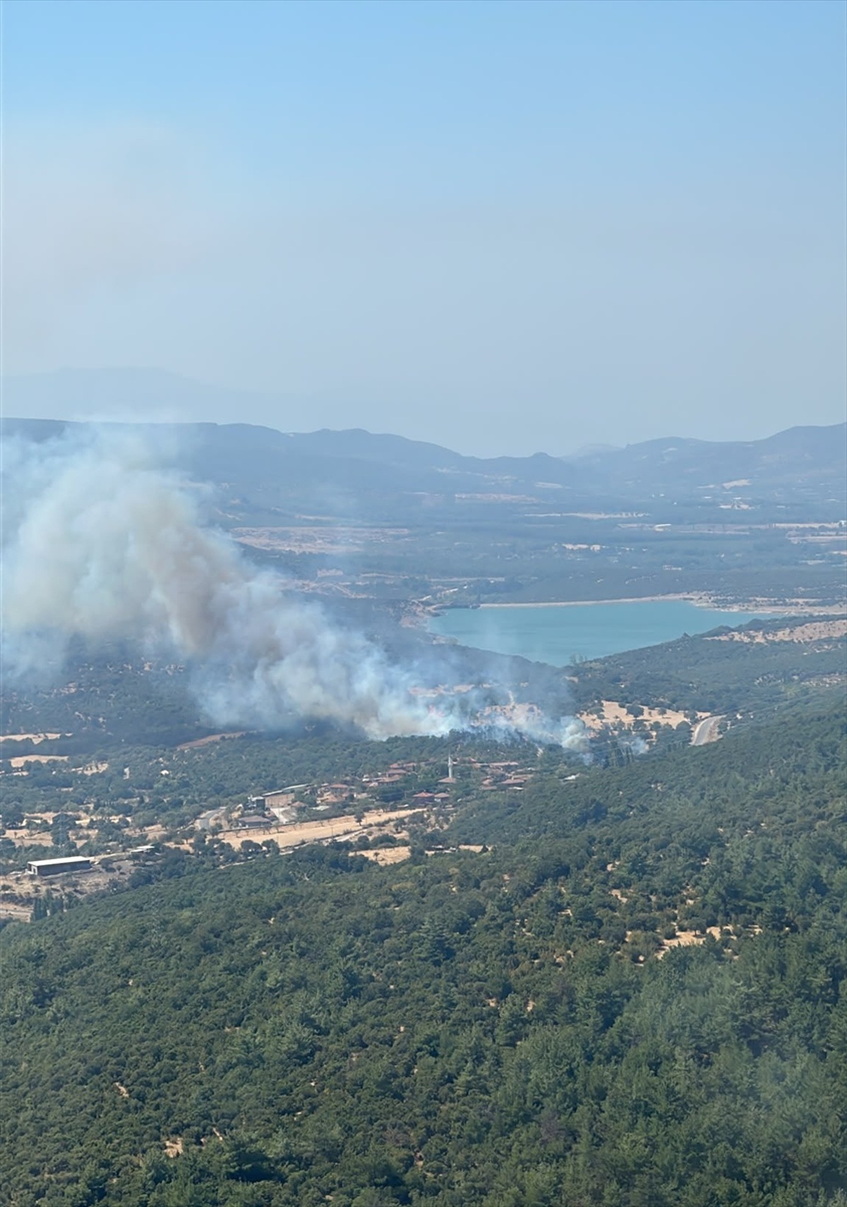 Çanakkale'de Zirai Yangın