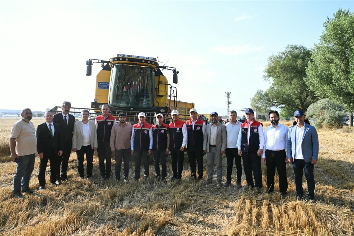 Erzurum\'da Liseli Öğrenciler Tarımda Hasat Yaptı