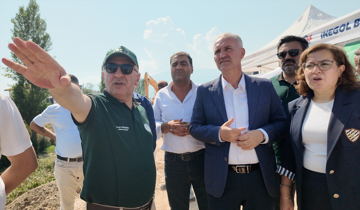 İnegöl'de Dereler İçin Dev Islah Projesi Başladı