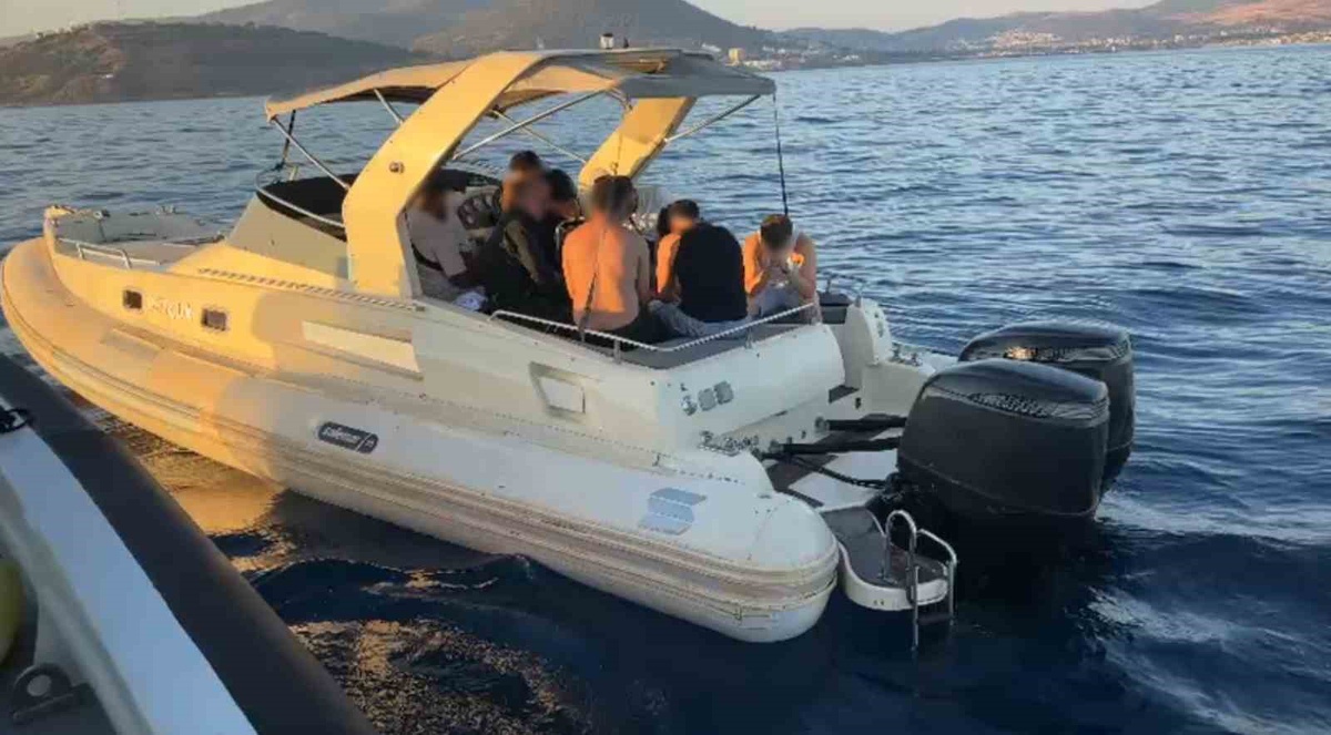 Ege'de 44 Düzensiz Göçmen Yakalandı
