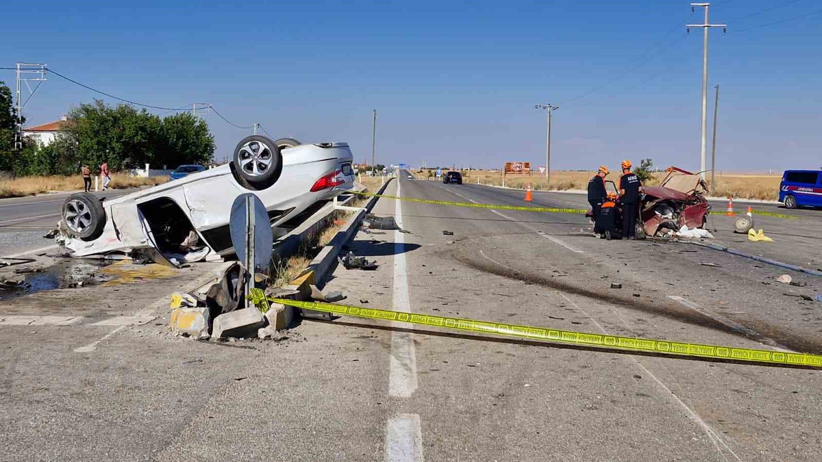 Karaman'da Trafik Kazası: 6 Yaralı