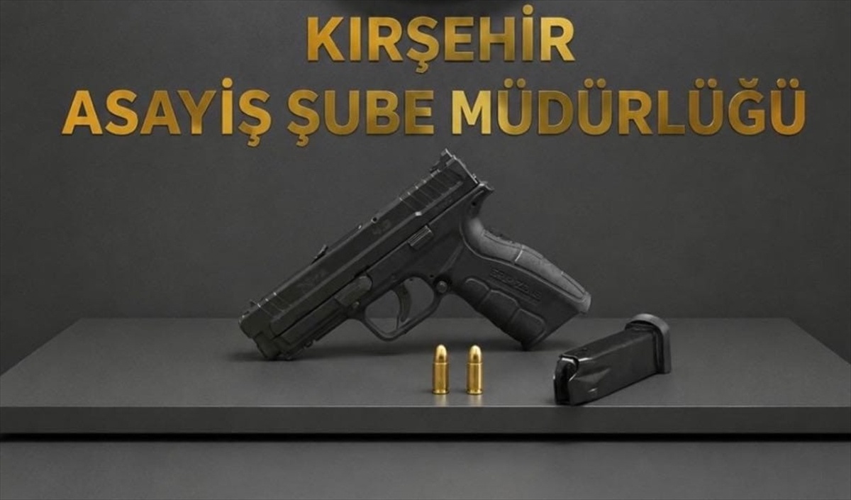 Kırşehir'de Ruhsatsız Silah Operasyonu