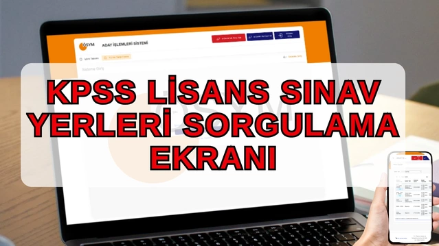 KPSS Sınav Yerleri Bekleniyor