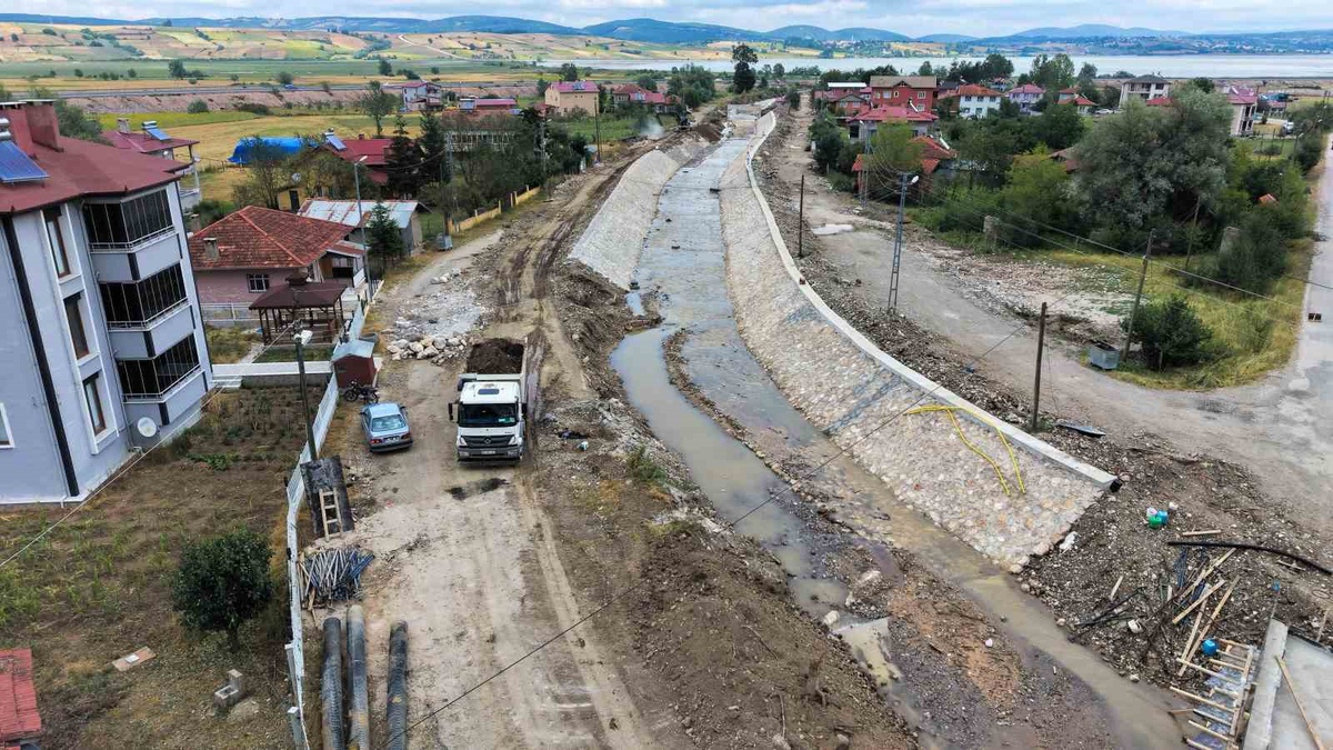 Ladik'te Taşkın Riski Azaltılacak