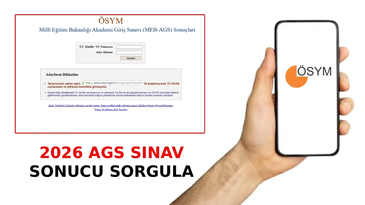 MEB-AGS Sonuçları 26 Ağustos'ta Açıklanacak