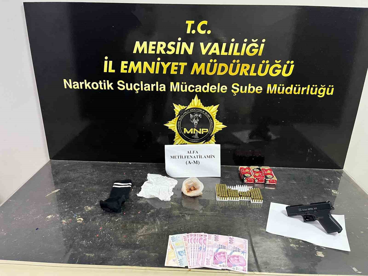 Mersin'de Uyuşturucu Operasyonu: 4 Tutuklama