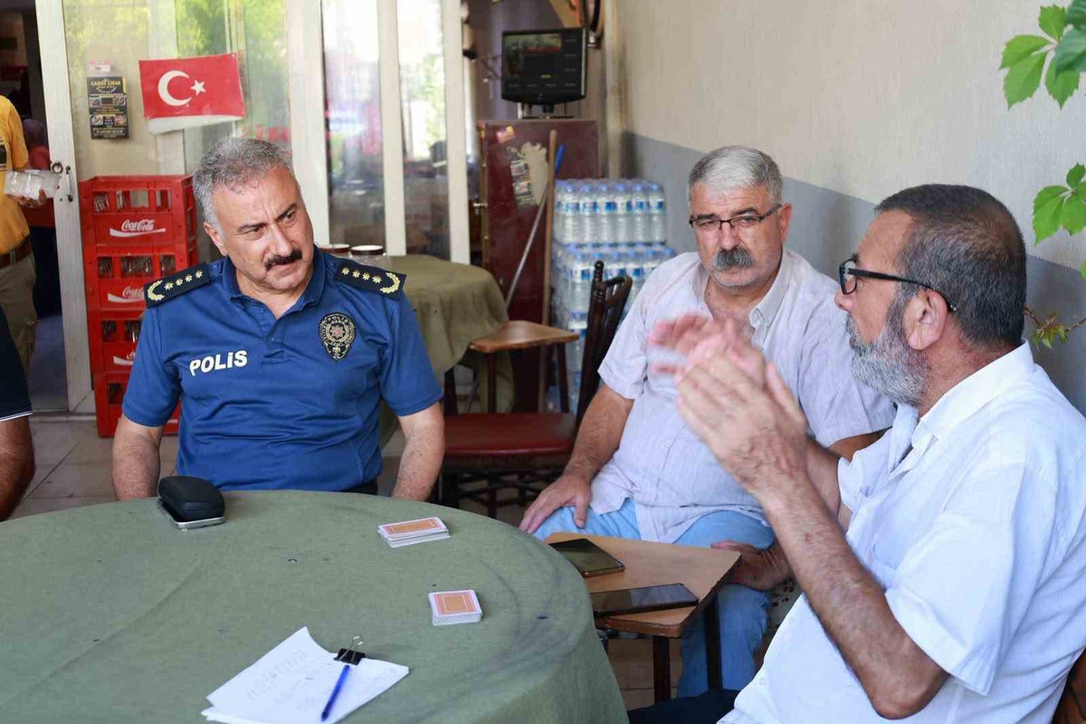 Emniyet Müdürü Aktaş'tan Siteler Mahallesi'ne Ziyaret