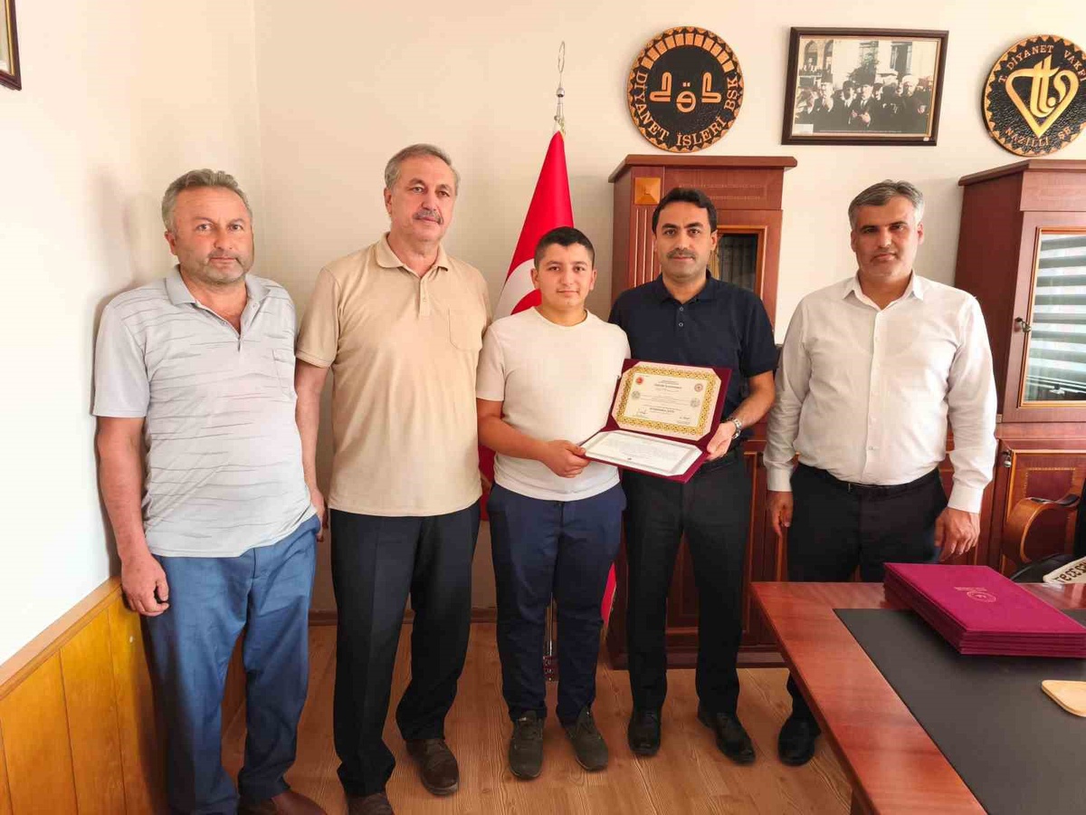 Nazilli'de Hafızlık Belgeleri Töreni