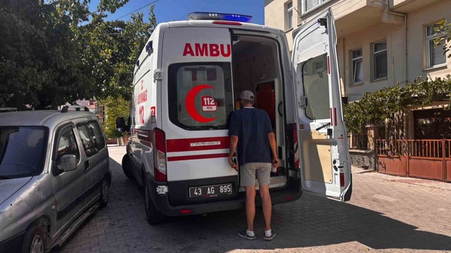 Tavşanlı'da Otomobil-Motosiklet Kazası