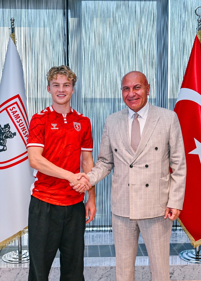 Samsunspor'dan Oskar Ohlenschlaeger Transferi