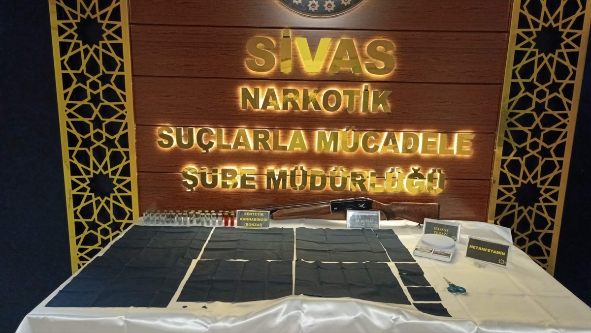 Sivas'ta Uyuşturucu Operasyonu: 3 Tutuklama