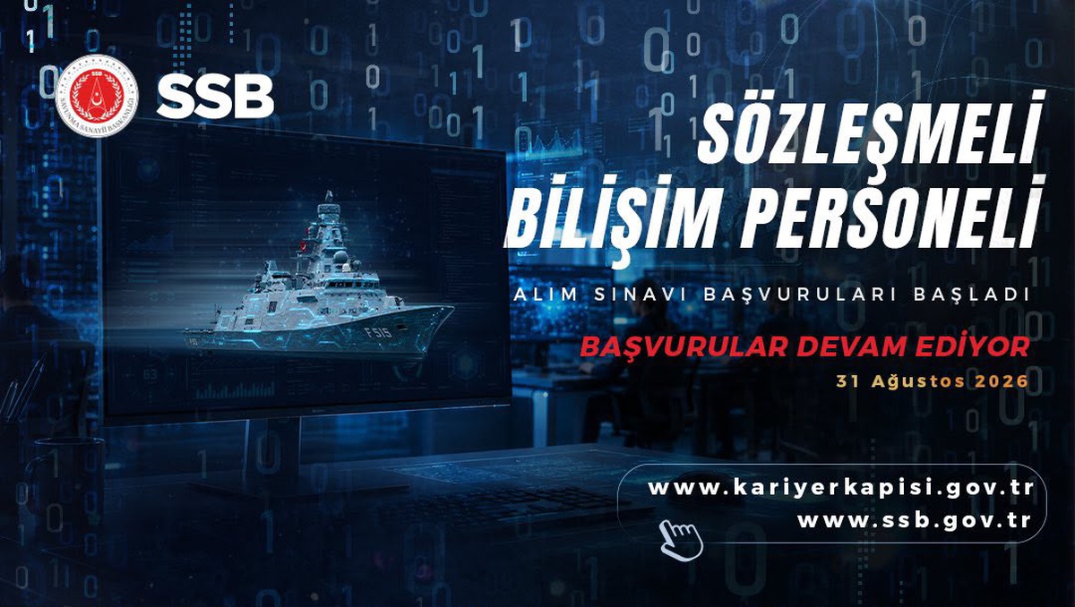 SSB 13 Bilişim Personeli Alım İlanı Yayınladı