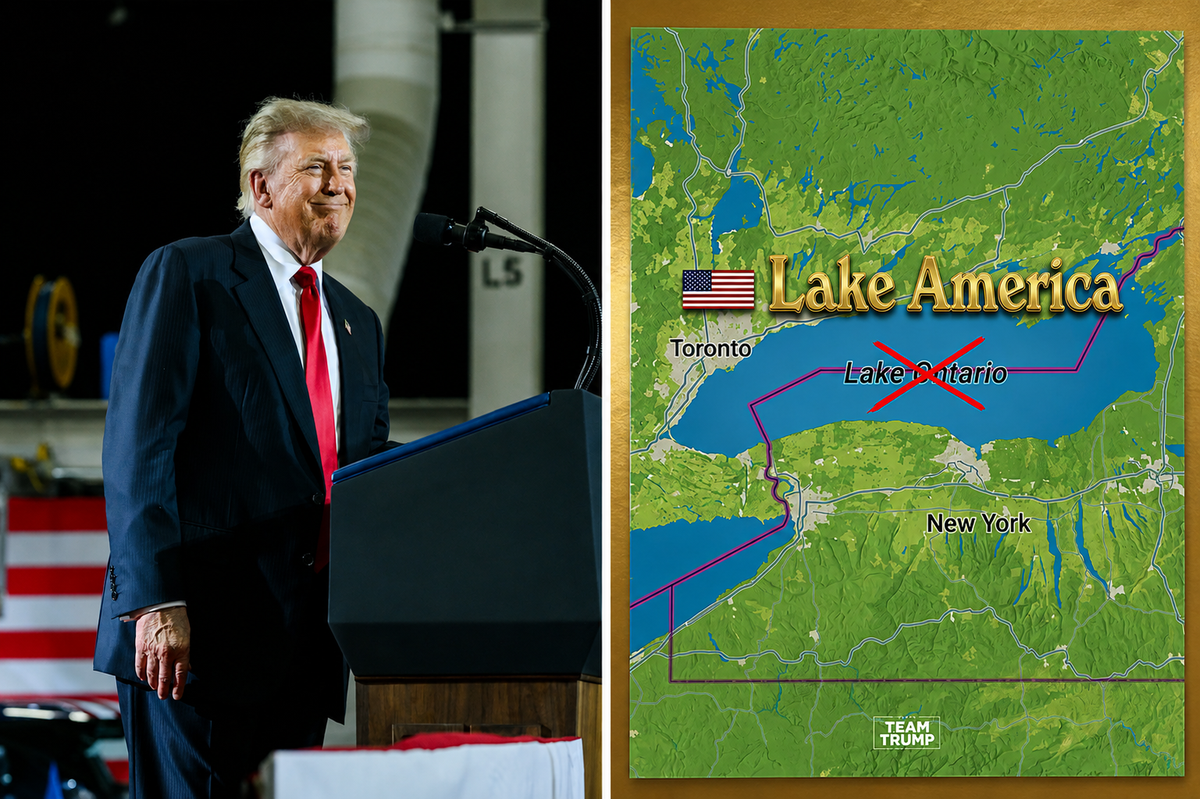 Trump’tan olay yaratacak bir isim değişikliği önerisi daha: Ontario Gölü’nün adını “Amerika Gölü” yapmayı ...
