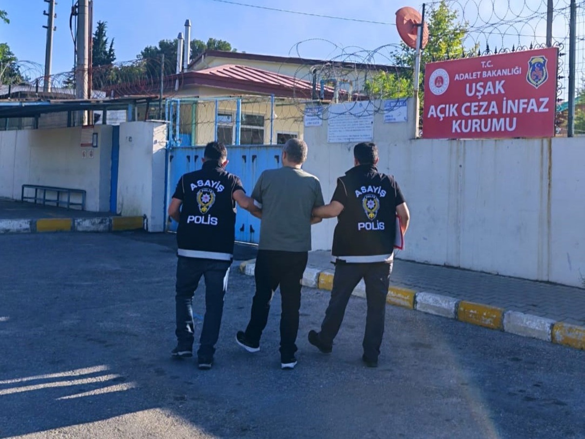 Uşak'ta Hapis Cezalı Şahıs Yakalandı