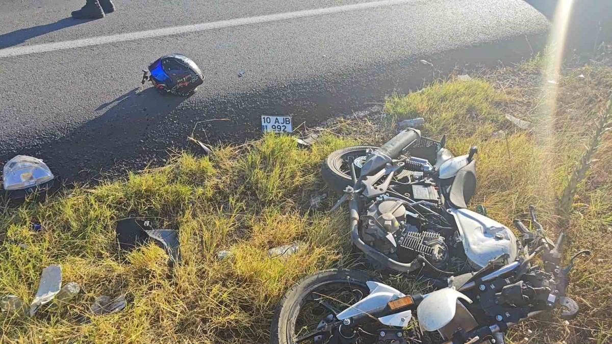 Yalvaç'ta Motosiklet Kazasında 1 Yaralı
