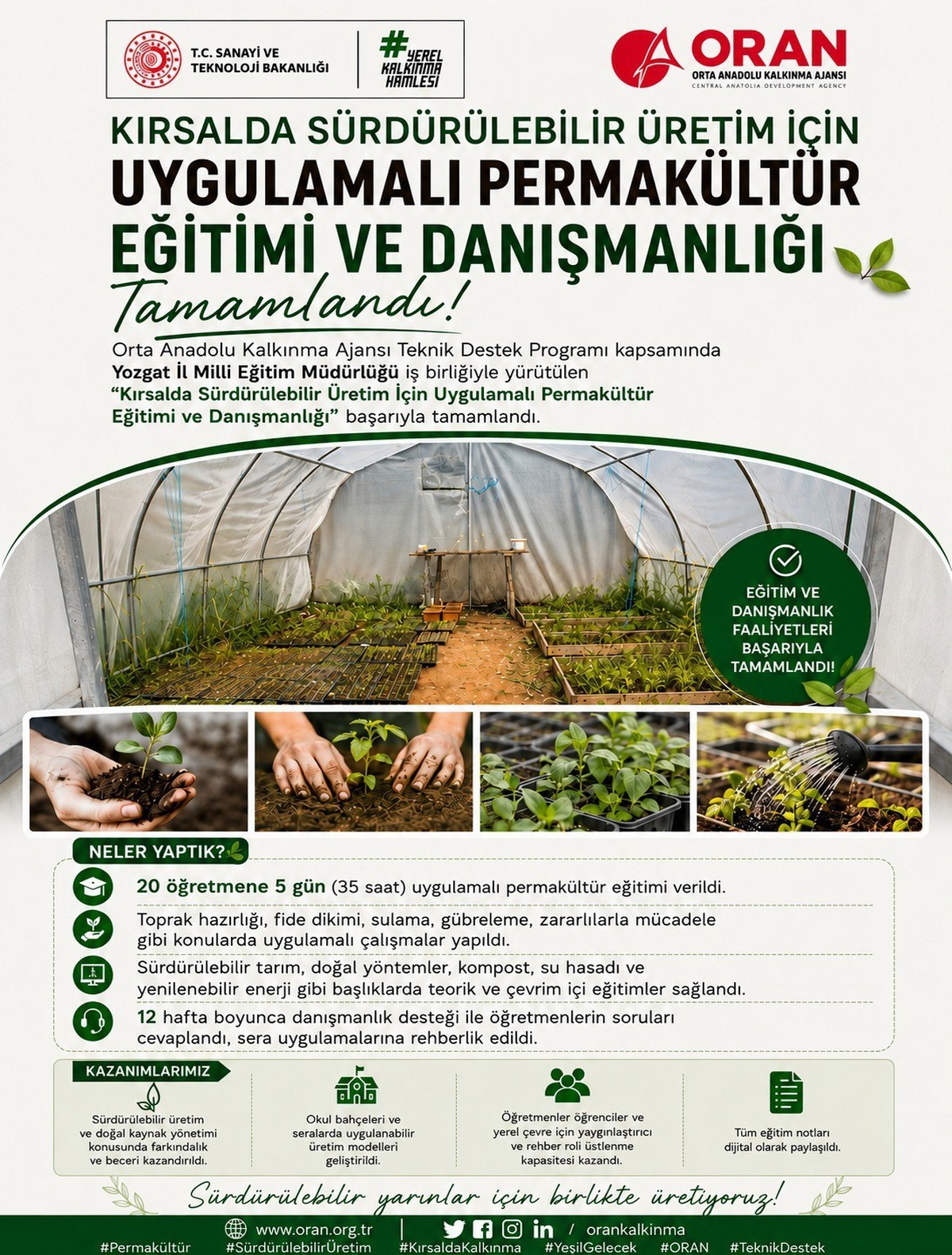 Permakültür Eğitimiyle Sürdürülebilir Tarım