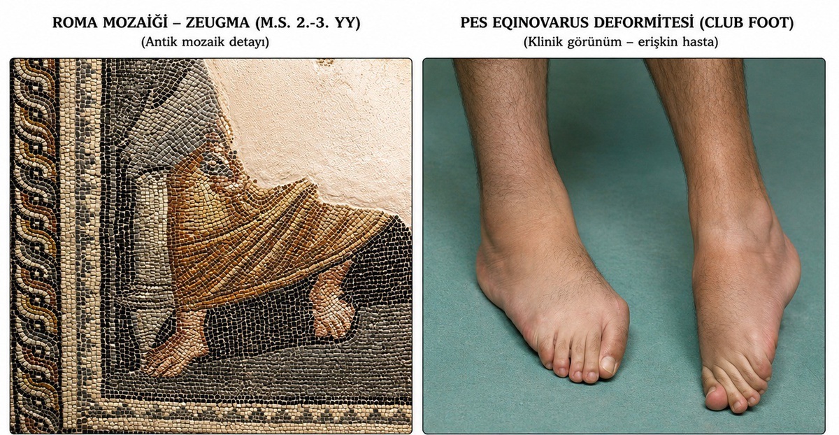 Zeugma mozaiği tıp literatüründe