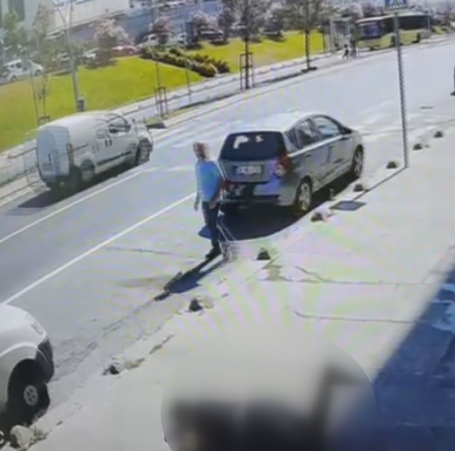Ekmek parası kazanan Suriyeli, 3. kattan aşağıya düştü