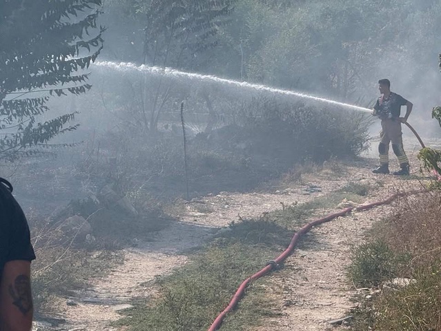 Antakya'da Yangın Kontrol Altına Alındı