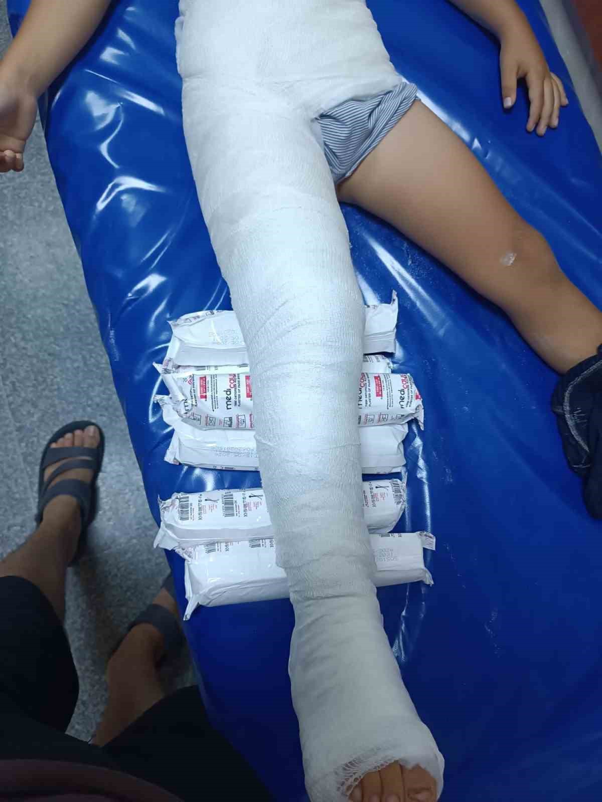 Kale Direği Çocuğun Üzerine Devrildi