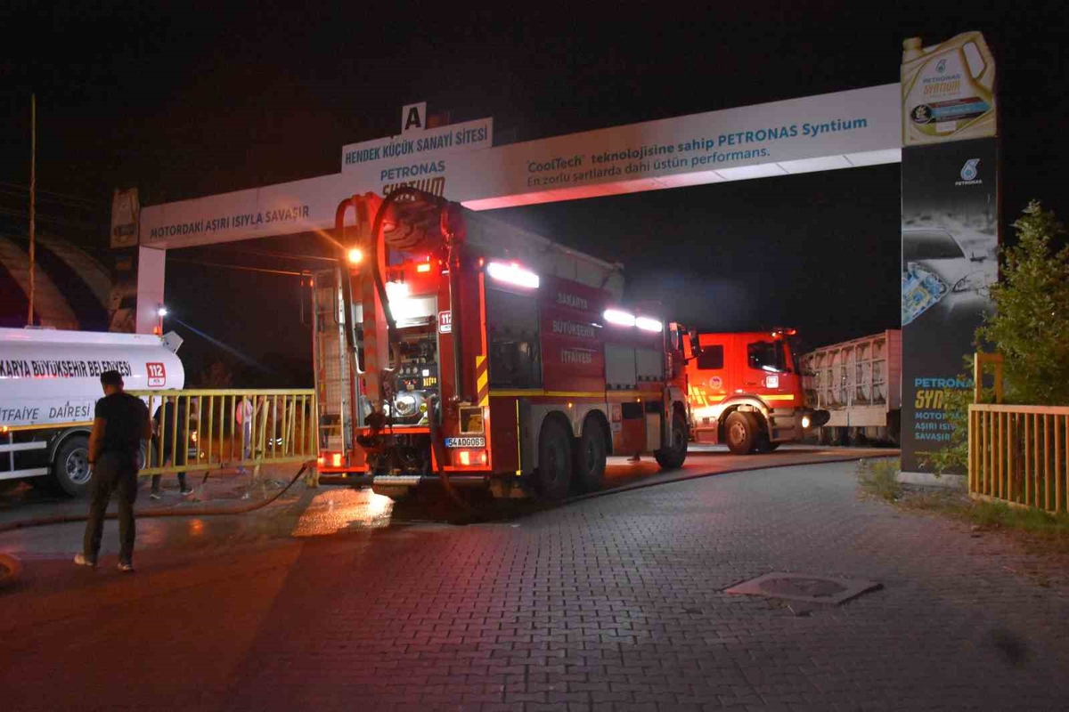 Hendek'te Kimyasal Sızıntı Panik Yarattı