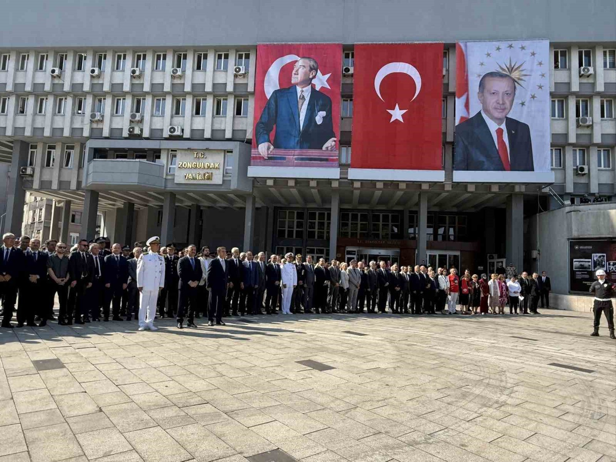 Atatürk’ün Zonguldak’a gelişinin 95. yıl dönümü kutlandı