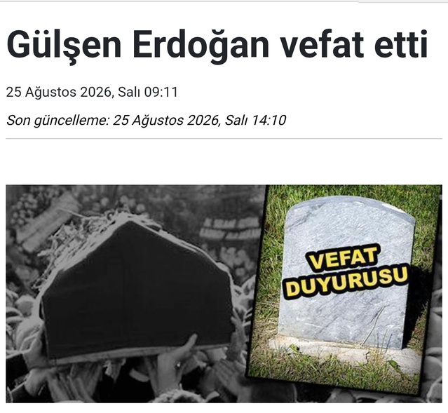 Gazetecilerden Vefat Duyurusu Nedeniyle Gözaltı