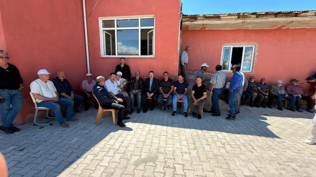 Kaymakam Ahat Köylere Ziyaret Gerçekleştirdi