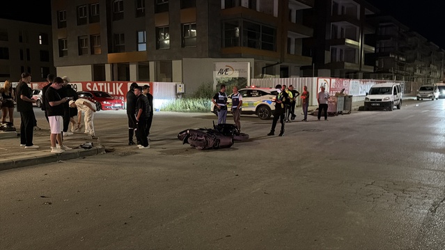 Tepebaşı'nda Kaza: Motosiklet Sürücüsü Yaralandı
