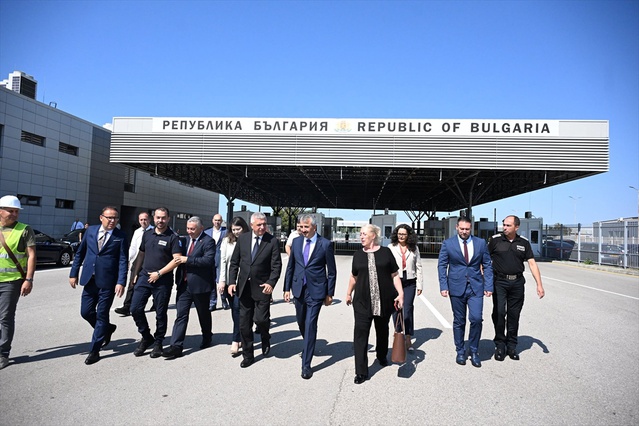 Edirne'de Kapıkule Sınır Kapısı Toplantısı