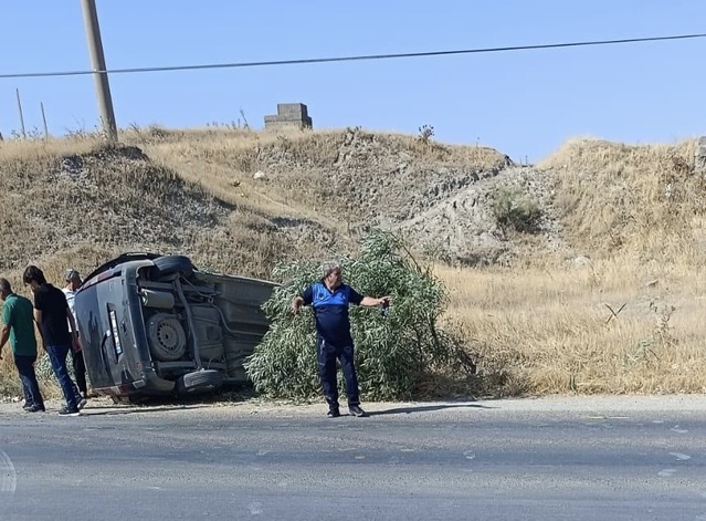 Kahta'da Trafik Kazası: 2 Yaralı