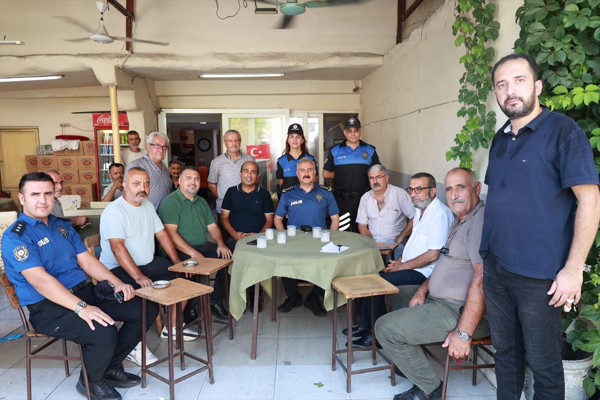 Mersin Emniyet Müdürü Esnafla Buluştu