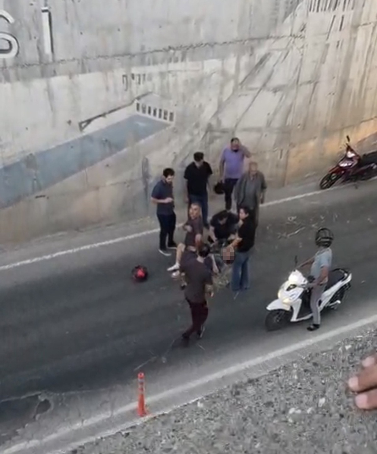 Adıyaman'da Motosiklet Kazası