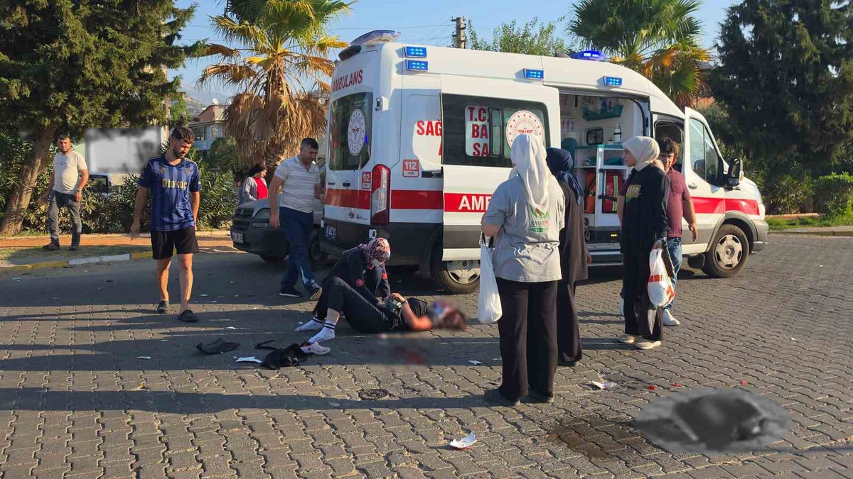 Nazilli'de Motosiklet Kazası: 2 Yaralı
