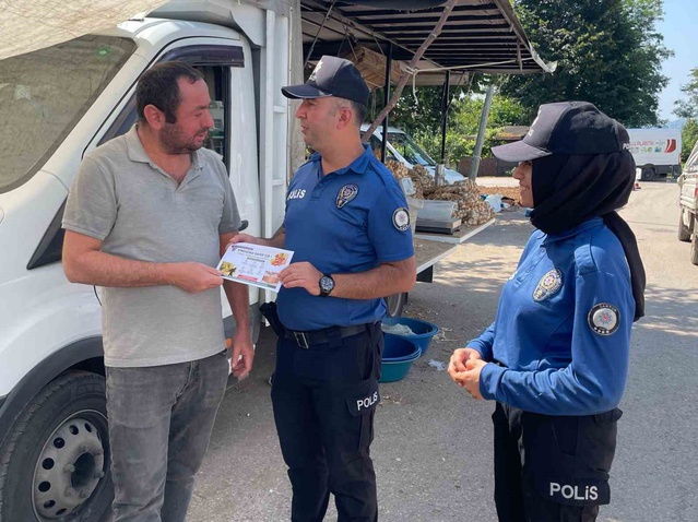 Çamaş'ta Fındık Hasadı Güvenliği İçin Denetim