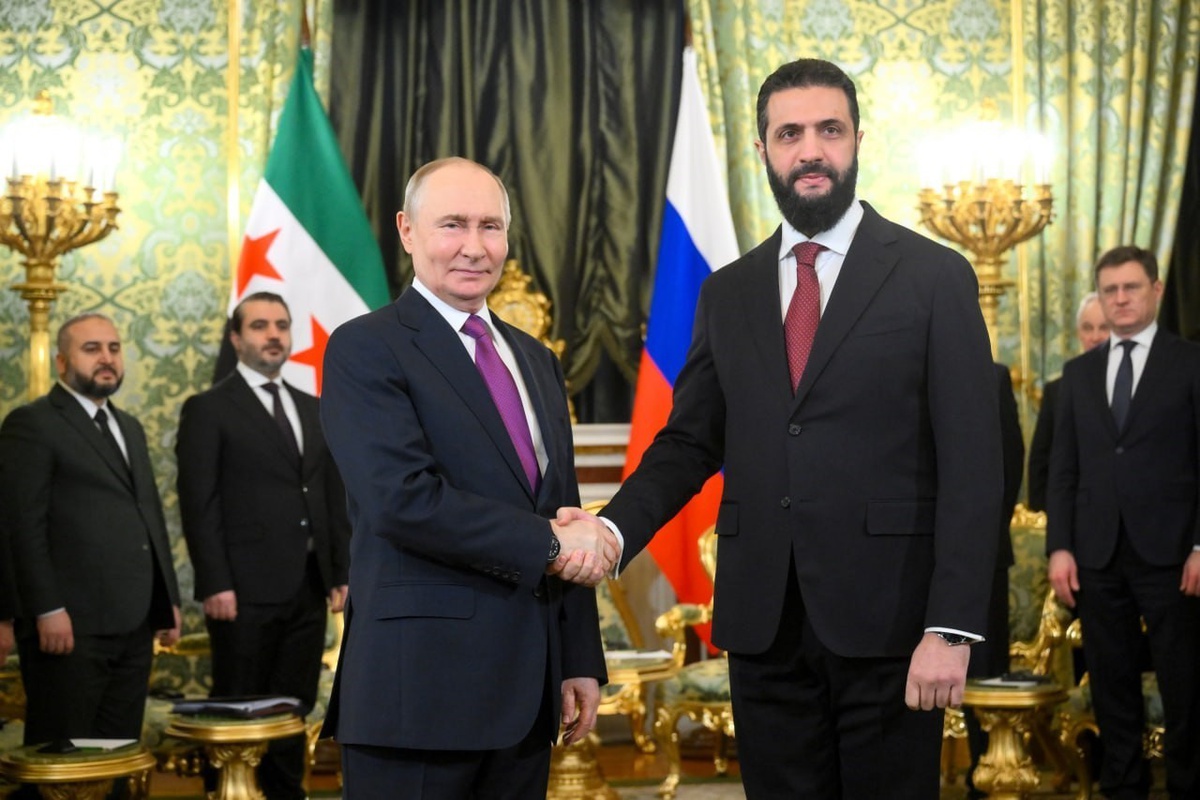 Putin ve Şara'dan Suriye Üzerine Görüşme