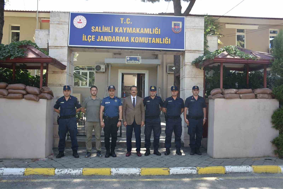 Kaymakam Güldoğan Jandarma Komutanlığını Ziyaret Etti