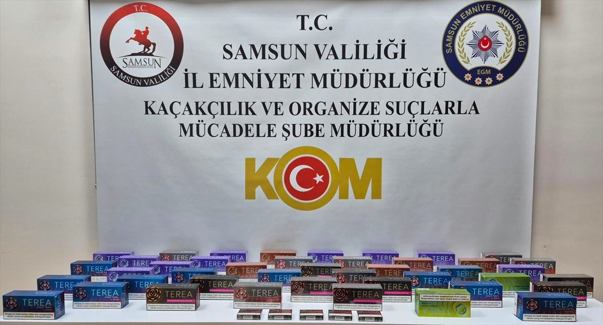 Atakum\'da Kaçakçılık Operasyonu: 4 Gözaltı