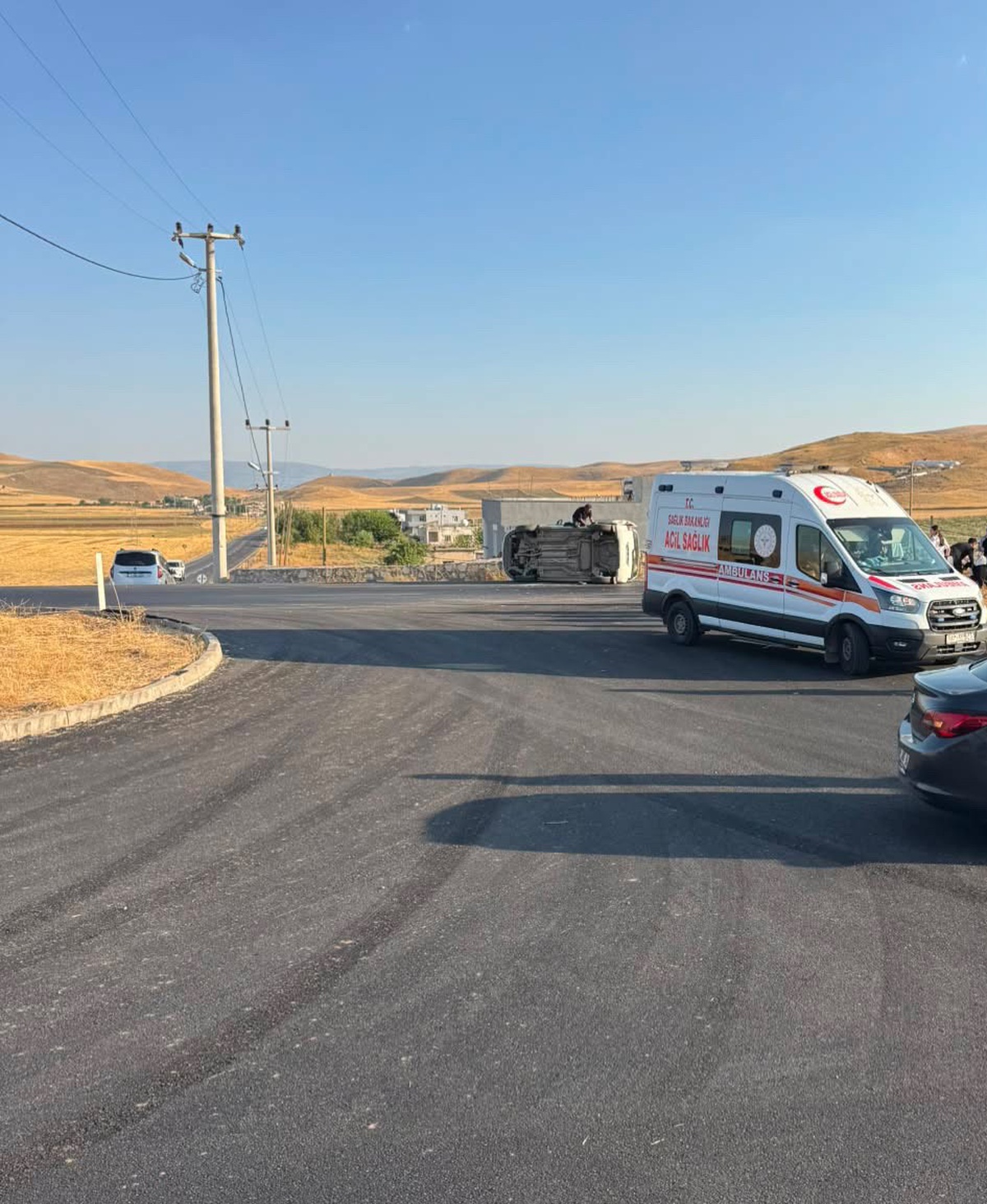 Siirt'te Trafik Kazası: İki Yaralı