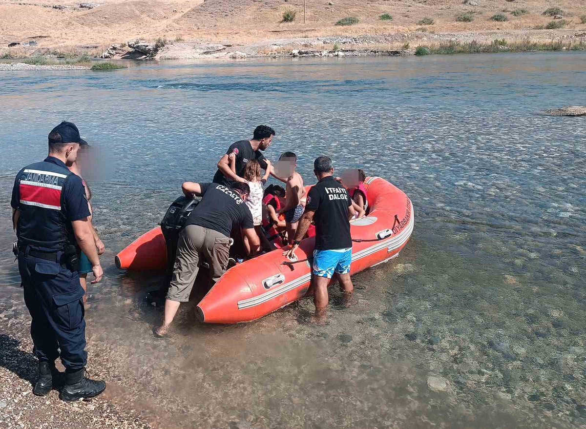 Diyarbakır'da Pikniğe Gidenler Mahsur Kaldı